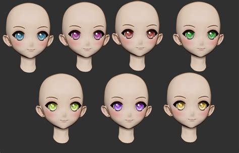 ArtStation - Anime Head1 | Resources