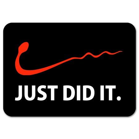 nike just do it funny bumper stickers