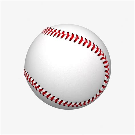 Baseball 3D Model $9 - .c4d .ma .max .xsi .obj .lxo .lwo .fbx .dxf .dae ...