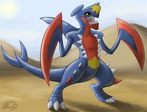 Mega Garchomp by Rabid-Fangirl212 on DeviantArt