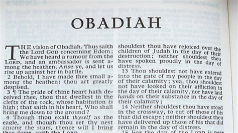 6 Reasons You Should Preach through Obadiah - 9Marks