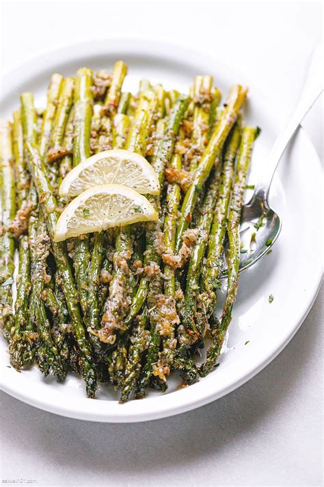 Roasted parmesan asparagus – Artofit