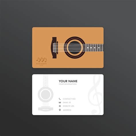 10 Must-See Musician Business Card Examples for a Memorable First ...