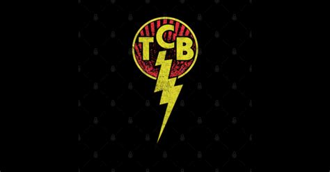 TCB Circle Logo (Distressed) - Tcb - Sticker | TeePublic