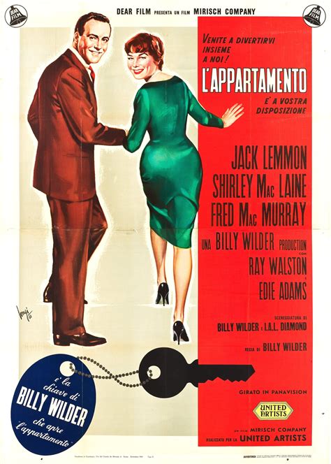 The Apartment 1960 Retro Movie Poster Available Many Sizes, FRAMED or ...