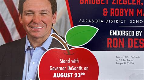 Gov. Ron DeSantis education tour to promote school board candidates