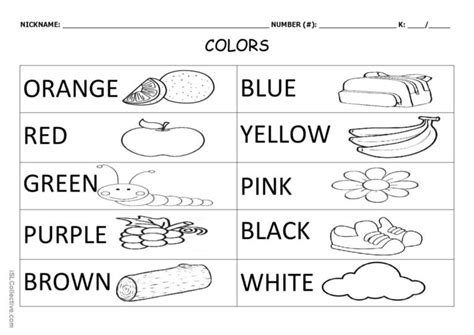 Tracing Colors: English ESL worksheets pdf & doc