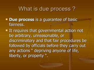 Due Process | PPT