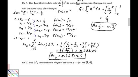 Midpoint Examples