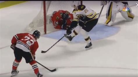 WATCH: Artemi Panarin Scored One Of The Most Bizarre Goals Ever