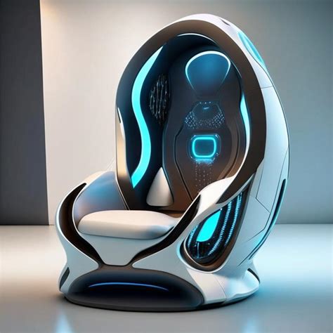 Futuristic sci-fi chair by Pickgameru on DeviantArt