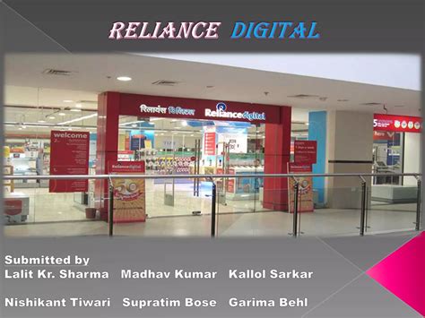 Reliance digital | PPT