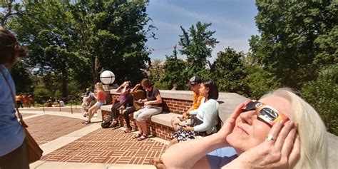watching the solar eclipse | August 21, 2017 | Charity Davenport | Flickr