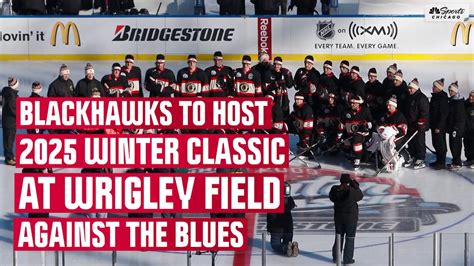 Blackhawks to host Winter Classic at Wrigley Field against the Blues ...