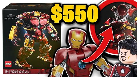 LEGO $550 Hulkbuster Set Leak - Buildable Iron Man Fits Inside? | Brick ...