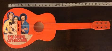 Vintage Rare 1981 Dukes Of Hazzard Toy Guitar By Emenee | #1807932079