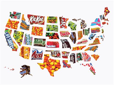 MAP: The most popular Halloween candy in every US state | 15 Minute...