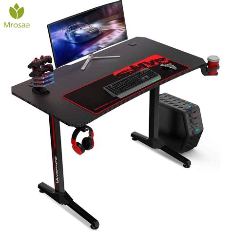 Ergonomic Gaming Desk E sports Computer Laptop Desk PC Desks Table Gamer Table Workstation ...