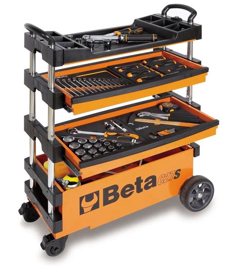 Carro de ferramentas tipo trolley rebatível para trabalhos ao ar livre C27S BETA | Tool storage ...