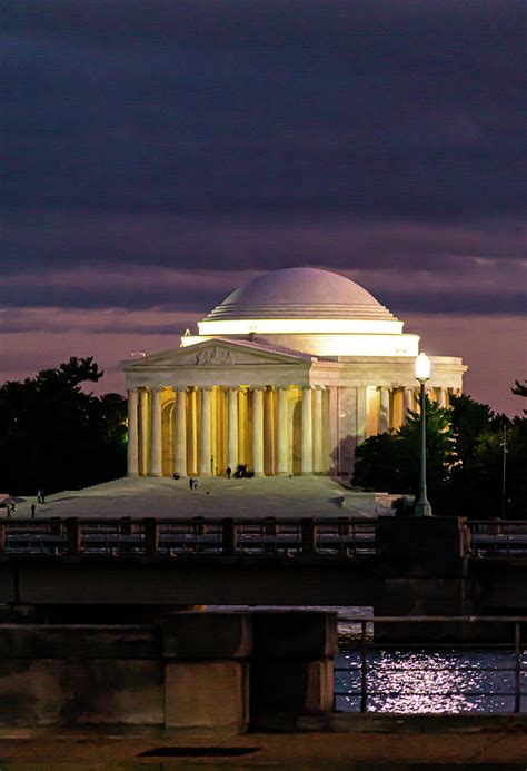 Jefferson Memorial At Night Photograph by Craig David Morrison | Fine Art America