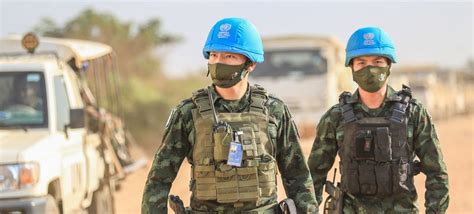 With engineers and roadway repair crews, Thai blue helmets help keep South Sudan moving — Global ...