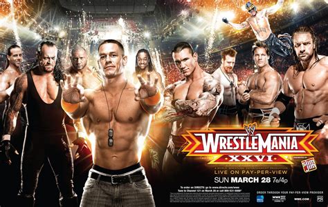 WWE Wrestlemania (#4 of 16): Extra Large Movie Poster Image - IMP Awards