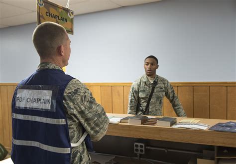 WPAFB Members Process Deployment Line During Base Exercise