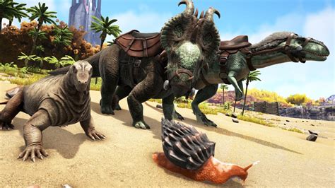 PROBANDO LOS 4 NUEVOS DINOS!! ACTUALIZACIÓN - ARK: Survival Evolved - YouTube