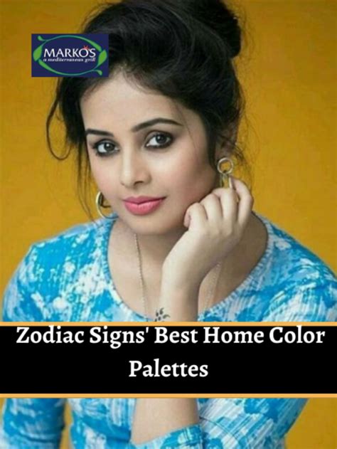 Zodiac Signs' Best Home Color Palettes - Markos Grill lowell