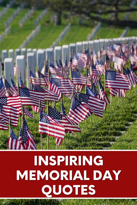 23 Inspiring Memorial Day Quotes to Honor Our Fallen Heroes - Holidappy