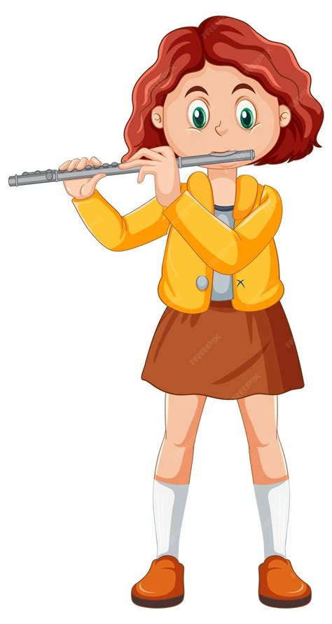 Flute Girl Clipart Christmas