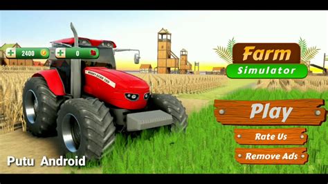 Real Tractor Drive Simulator - New Tractor Games - Mobil Balap Android Gameplay - YouTube