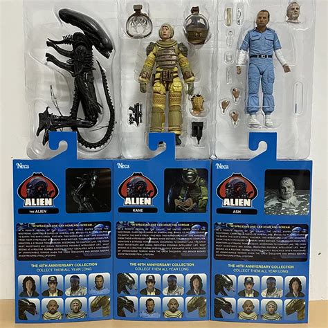 NECA Alien Lambert Ripley Predator ASH KANE The Alien Predator Warrior ...