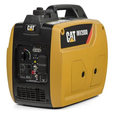 Cat INV2000 Quiet 2250-Watt Synchronous AC Gasoline Portable Generator in the Inverter ...