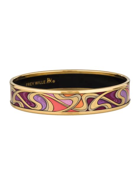 Frey Wille Enamel Bracelet - Gold - FJB20327 | The RealReal