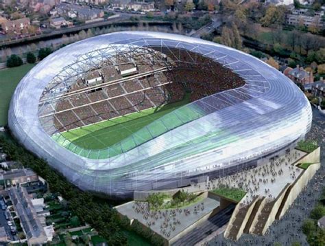 O dia que eu conheci o Aviva Stadium.