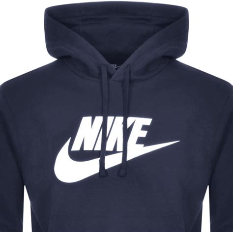 Nike Swoosh Logo Hoodie Navy | Mainline Menswear