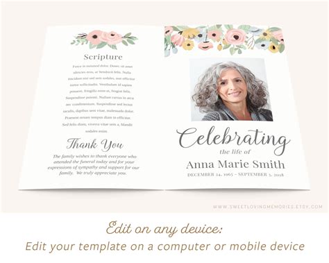 Our templates are easy to customize. You can change all of the wording ...