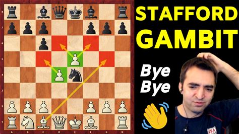 Refute the Stafford Gambit - Remote Chess Academy