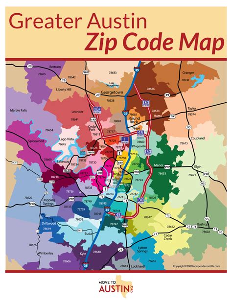 Austin Zip Codes – Move To Austin