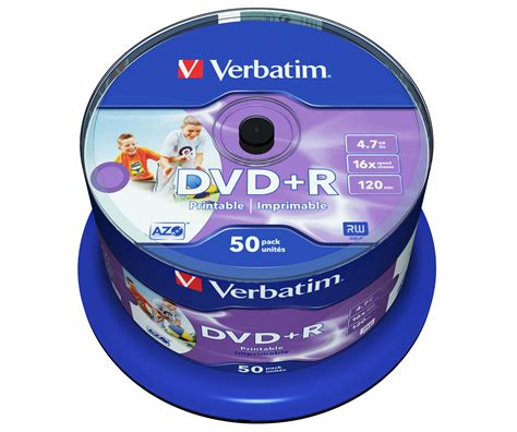 VERBATIM DVD+R AZO 4,7GB, 16x, printable, spindle 50 ks - IT TRADE.cz