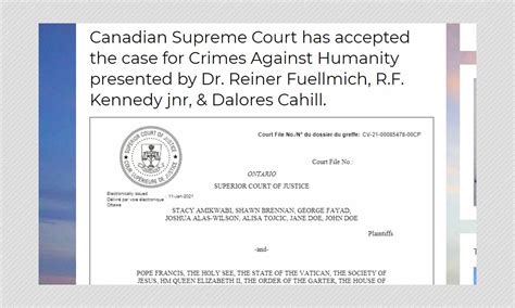 Canadian Supreme Court Is Not Hearing Case About COVID-19 Crimes | BOOM