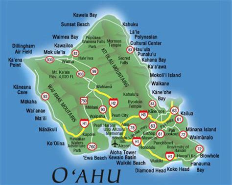 Hawaii Map