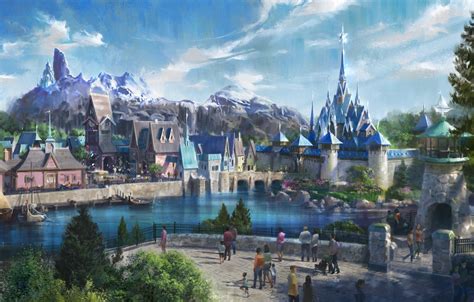 Disneyland Paris' Frozen land takes shape in new video | blooloop