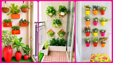 Beautiful small wall mounted plants for balcony - YouTube