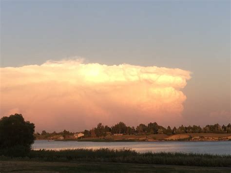 Thunderstorm over Carson, ND - SkySpy Photos, Images, Video