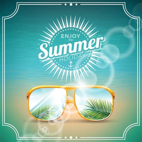 Free Vector | Summer background design