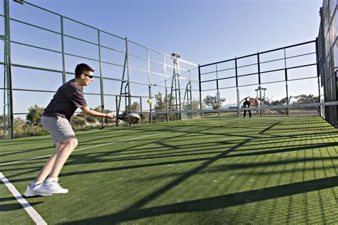 Paddle Court / Padel court maintenance: When a good job matters ... - The ball can bounce of any ...