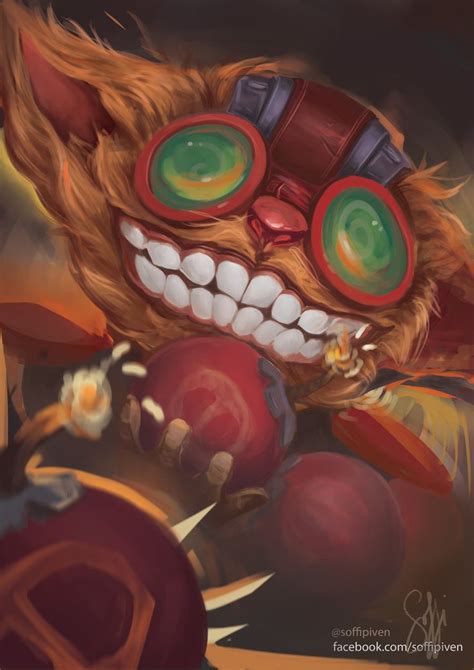 Ziggs by soffipiven | Lol league of legends, Lol champ, Anime