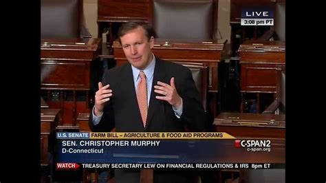 Senator Murphy Speaks on Senate Floor About SNAP Challenge, Disastrous ...